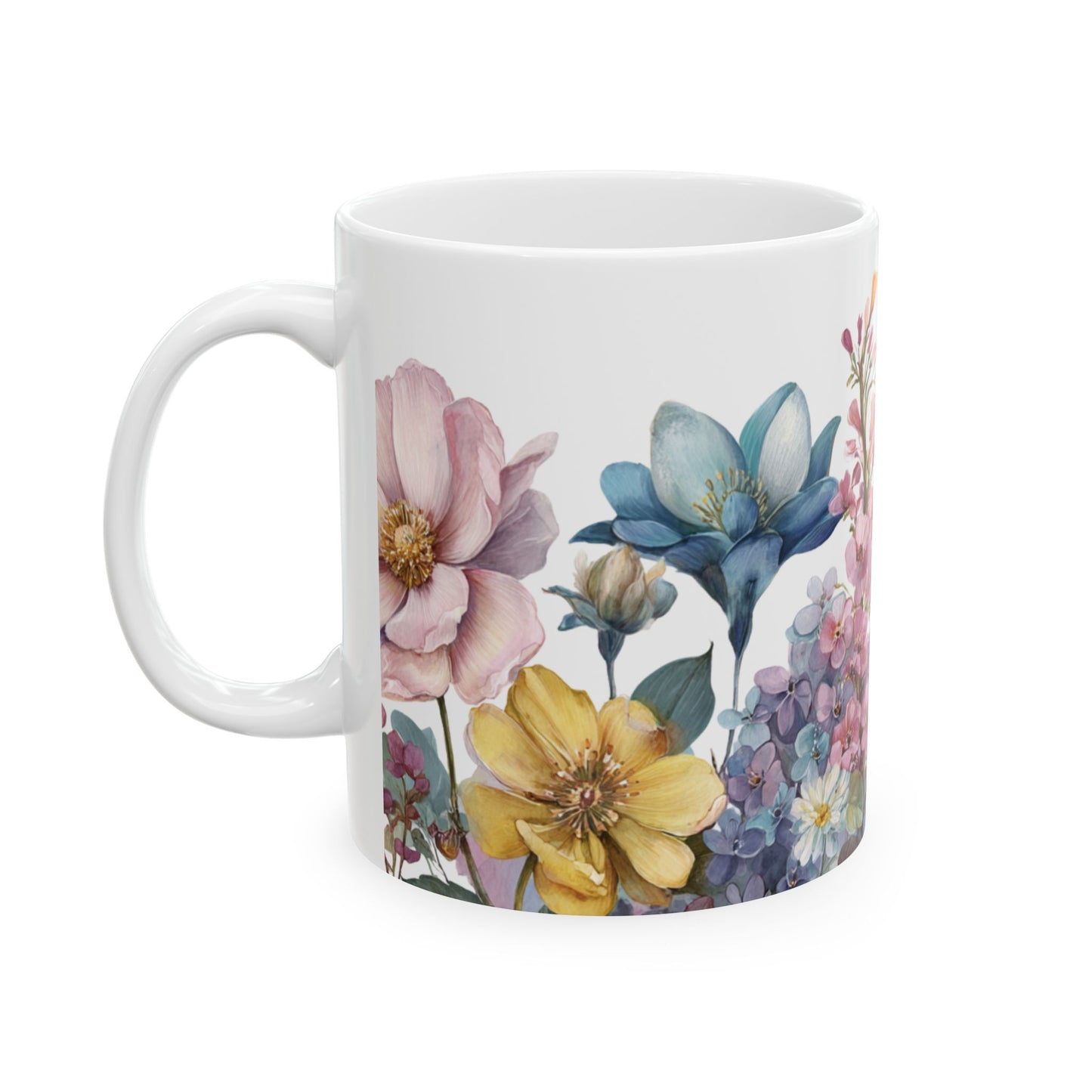 Just a Mom Who Loves Writing | Ceramic Mug, (11oz)