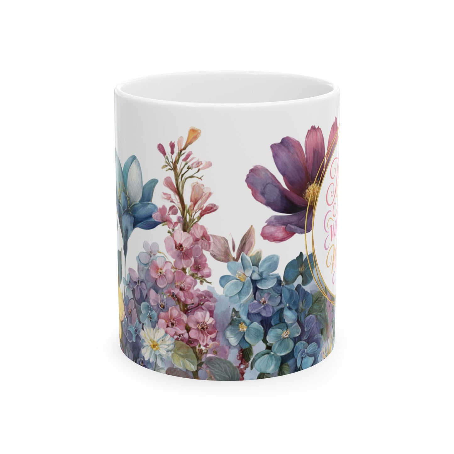 Just a Mom Who Loves Writing | Ceramic Mug, (11oz)