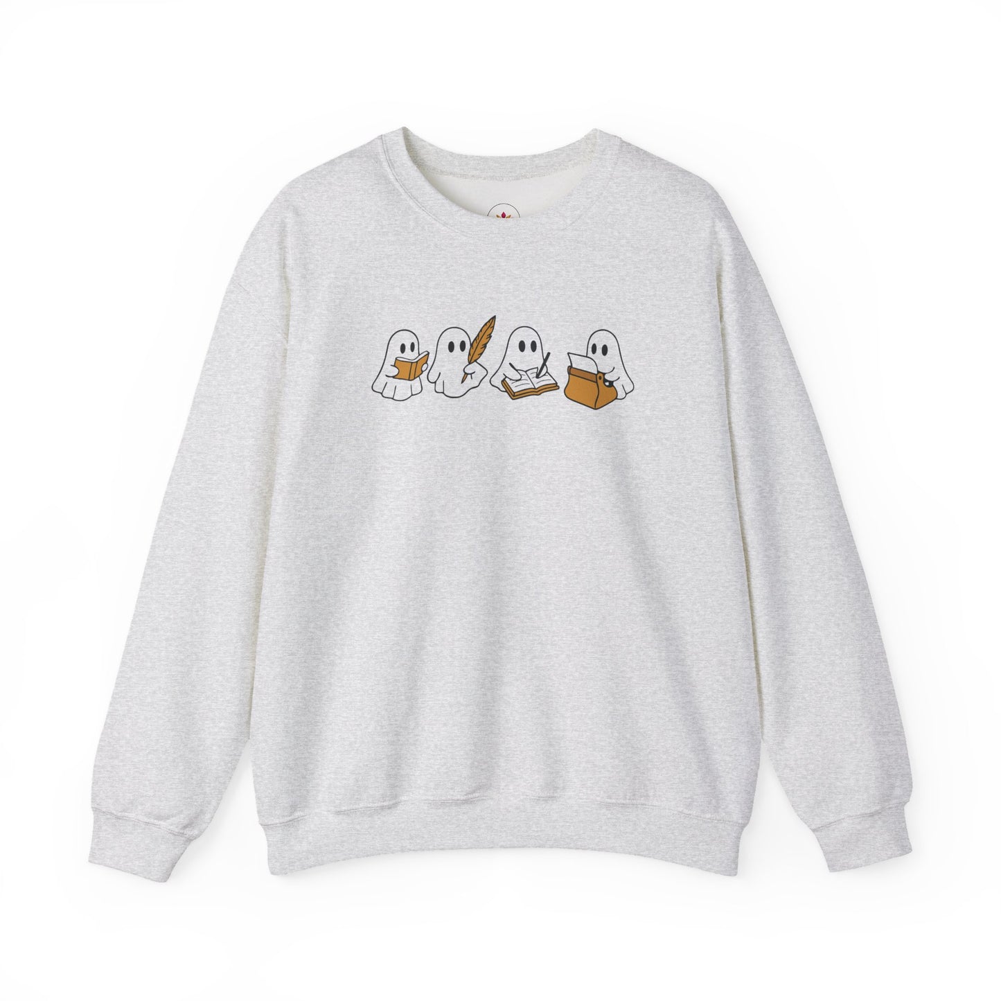 Ghostwriter Sweatshirt Funny Halloween Sweater for Writers | Spooky Book Lover Author Gift | Unisex Crewneck